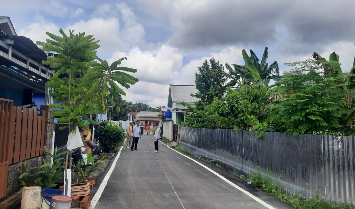 Jalan Baru Tingkatkan Akses Warga di Permukiman Padat